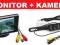 OKAZJA kamera + monitor 3,5'' cofania parkowania