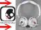 SŁUCHAWKI SKULLCANDY LOWRIDER MP3 MP4 BIAŁE NOWE