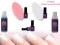 LUX Zestaw do Hybrydowy French Manicure 3+2