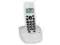 Telefon stacjonarny bezprzewodowy biały Okazjac452