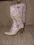 Kozaki grey / nude GRACELAND rozm. 39