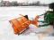 Pług śnieżny ciągnikowy składany PSV 181 1,80 m