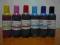 TUSZ EPSON 6X100ml P50/PX/R T0801-806 INK-MATE