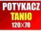 POTYKACZ STALOWY LAMINOWANIE,PROJEKT GRATIS 120x70