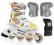 Rolki + ochraniacze ROLLERBLADE PEARL COMBO 32-37