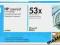 TONER HP Q7553X 53X P2015 P2014 M2727  NEW