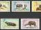 ALBANIA-1965 # 796-800 WAT BUFFALO SET of 5,-MN