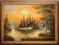 Obraz olejny 81/61  Pejzaż