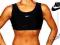 NIKE DRI-FIT FITNESS TOP STANIK BIELIZNA L SUPER!!