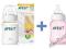 Avent butelka 260 ml 0% BPA + 1 gratis 2 kolory!