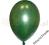 BALONY GUMOWE - ZIELONY METALIK 10" 100 SZTU