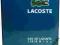 Lacoste bleu 30ml NOWY FOLIA tanio