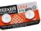 BATERIA MAXELL LR44 LR 44 Super Cena! -- 2 SZT. --