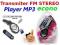 Transmiter FM Stereo MP3 LCD z USB SDHC do radia