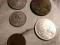 50 dinarów, 1 leu, 10 filler, 25 bani, 2 kopiejki