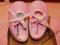 COCCODRILLO różowe buciki, baleriny roz 3, NOWE