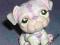 Littlest pet shop LPS pies dog buldog