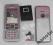 Nowa obudowa Nokia 6300 metal pink +klawiatura