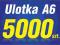 Ulotka A6 5000 szt. druk dwustronny PROMOCJA !!!