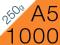 ULOTKI A5 1000 szt kreda błysk 250g w 3 dni