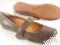 CLARKS***CZEKOLADOWE komfortowe ze SKÓRY 40,5 NOWE