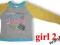 *Girl2girl Śliczna kolorowa bluzka 2-3 98 długi rę