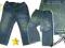 By Lindex Cudne Spodnie jeans Little rock star 80