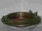 Antyczna mosiężna misa osłonka na donicę, donica..
