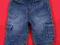 * DUNNES * spodnie bojowki jeansowe r.74 (w109d)