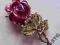 Pendrive jak biżuteria (broszka róża) 4 gb