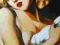 TAMARA ŁEMPICKA_BIAŁY GOŁĄB_60X90  płótno