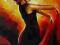 FLAMENCO__ 60X90_okazja_ obraz płótno