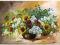 ZAPACH LATA _90X60      BUKIET_KWIATY_PŁÓTNO