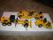 model kolekcjonerski  JCB  zabawka 3szt
