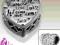 * Koralik Modułowy do Pandora Love 925 Swarovski *