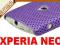 MESH CASE PURPLE SE XPERIA NEO V MT11i MT15i +PT