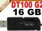 PENDRIVE KINGSTON DT100 G2 - 16 GB