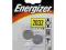 Bateria litowa ENERGIZER CR2032 2szt. VAS