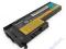 Bateria IBM ThinkPad Lenovo X60 X60s X61 2600mAh