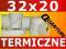 Etykiety termiczne do drukarki 32x20 2000 Jakość!!