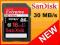 SANDISK 16GB EXTREME HD VIDEO SDHC 30MB/S CLASS 10