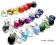 SWAROVSKI HEART SERCE CHARMS ZAWIESZKA  25 kolorów