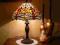 Lampa witrażowa Tiffany - przepiękna - w ważki