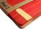 ETUI KRUSELL do IPad2 czerwone skóra
