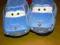 Disney kapcie czerwone auto.r24