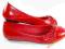 alleobuwie   ELEGANCKA  KOKARDKA  BALERINKI RED 37