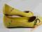 alleobuwie  DELIKATNE UROCZE BALERINKI  YELLOW  38
