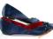 alleobuwie   CUDNE STYLOWE BALERINKI  BLUE  40