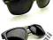 Okulary WAYFARER NERD kujonki czarne + GRATIS