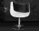 Fotel White & Black Lusso fotele skóra Modo
